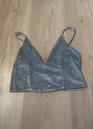 Debardeur y2k, marque: Bershka, état: Très bon état, taille: S / 36 / 8, 5,00 €, 5,95 € Protection acheteurs incluse