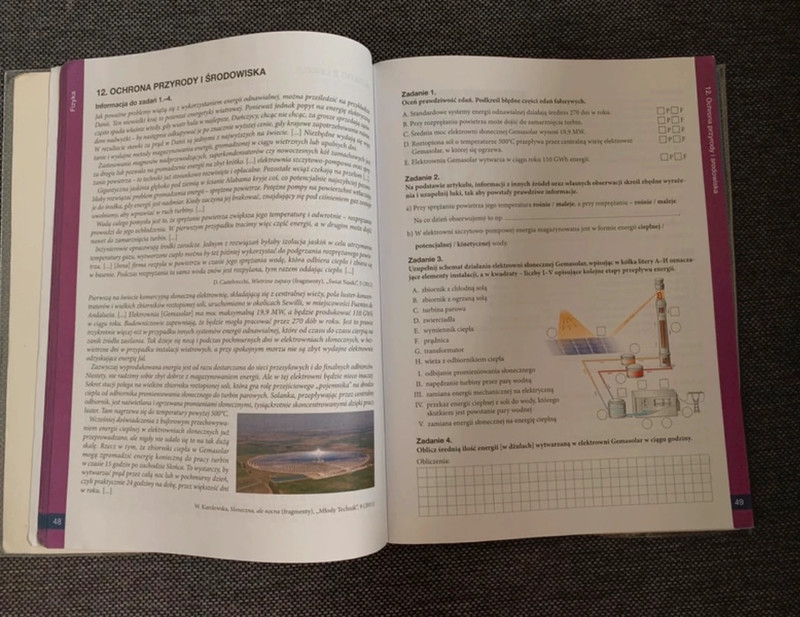 Przyroda 2 Liceum Nowa Era Sprawdziany Przyroda karty pracy ucznia dla liceum i technikum Fizyka Chemia Nowa