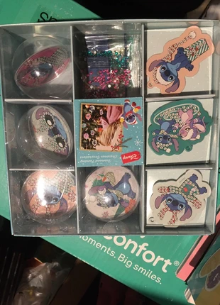 Lot de boules de Noël stitch action diamond painting, marque: Action, état: Neuf avec étiquette, 4,00 €, 4,90 € Protection acheteurs incluse