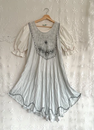 Vintage Cottagecore Ensemble – 2-Piece Set, merk: Vintage Dressing, staat: Heel goed, maat: S / 36 / 8, € 41,00, € 43,75 inclusief Kopersbescherming