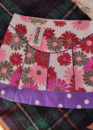 Minifalda de flores rosa y morada de Smash!, marque: smash, état: Neuf avec étiquette, taille: M / 38 / 10, 9,95 €, 11,15 € Protection acheteurs incluse