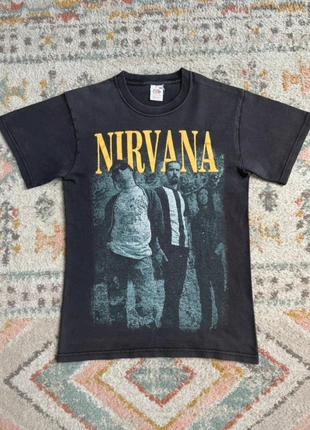Vintage nirvana grunge band double sided graphic t shirt size small, brand: Fruit of the Loom, condition: Very good, size: S, £10.00, £11.20 includes Buyer Protection