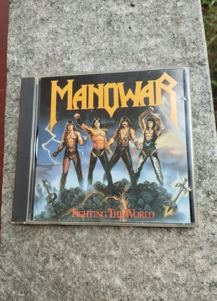 Manowar - Fighting The World. Heavy Metal CD, zustand: Sehr gut, 7,00 €, 8,05 € inklusive Vinted-Käuferschutz