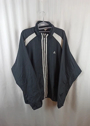 Veste Track Jacket Adidas Vintage Noir et Blanc - Taille L, marque: adidas, état: Très bon état, taille: L, 54,00 €, 57,40 € Protection acheteurs (Pro) incluse