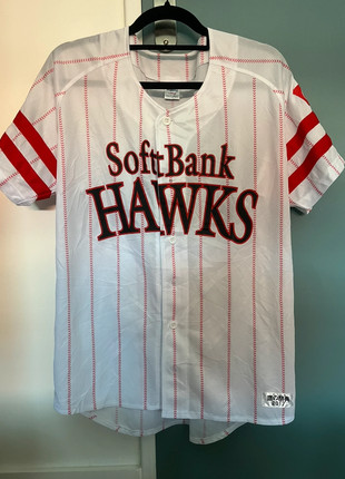 Maillot de baseball Majestic SoftBank Hawks, marque: Majestic, état: Neuf sans étiquette, taille: L, 40,00 €, 42,70 € Protection acheteurs incluse
