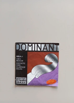 Cuerda Viola Thomastik Dominant A1, marca: dominant, estado: Novo com etiquetas, €5.00, €5.95 inclui Proteção do Comprador Pro