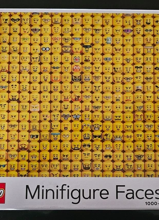 Lego Minifigure Faces puzzel 1000 stukjes, merk: LEGO, staat: Heel goed, € 12,50, € 13,83 inclusief Kopersbescherming