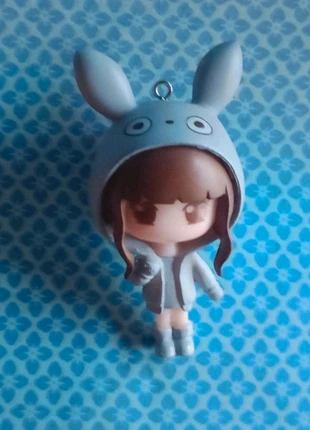 Colgante 💕 resina niña Totoro - anime kawaii, staat: Nieuw zonder prijskaartje, maat: Universeel, € 8,00, € 9,10 inclusief Kopersbescherming