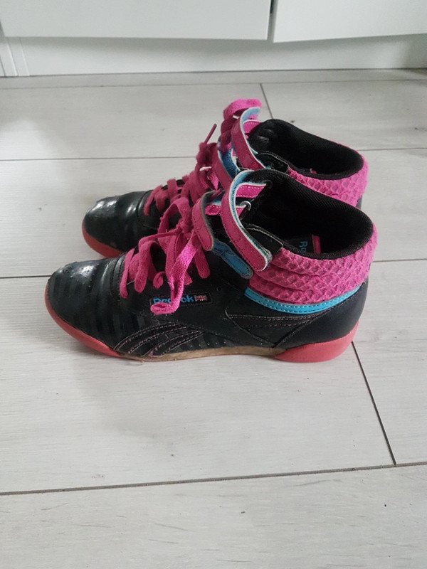 Basket reebok discount fille rose