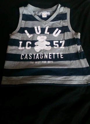 Tee-shirt lulu castagnettes , marque: Lulu Castagnette, état: Satisfaisant, taille: 24-36 mois / 92 cm, 1,00 €, 1,75 € Protection acheteurs incluse