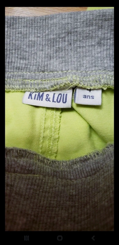 Short bermuda fluo garçon 4 ans - photo numéro 4
