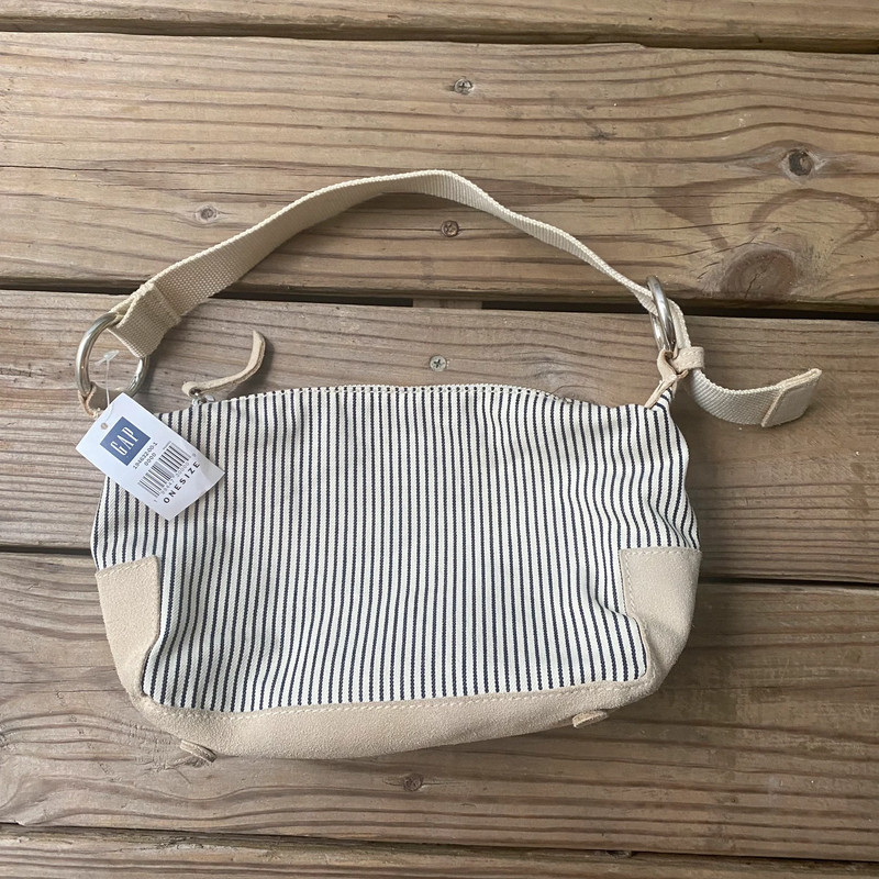 Gap Nautical Summer Striped Shoulder Bag 1