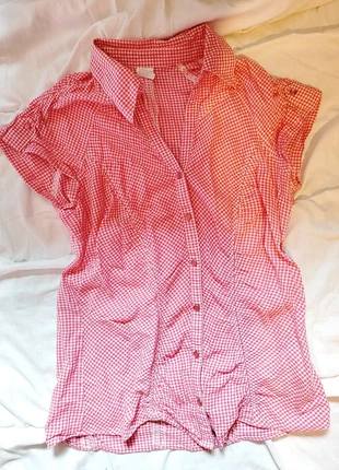 Chemise manche courte rose et blanc a carreaux cottage core camaieu XS/S, marque: Camaïeu, état: Très bon état, taille: S / 36 / 8, 4,00 €, 4,90 € Protection acheteurs incluse