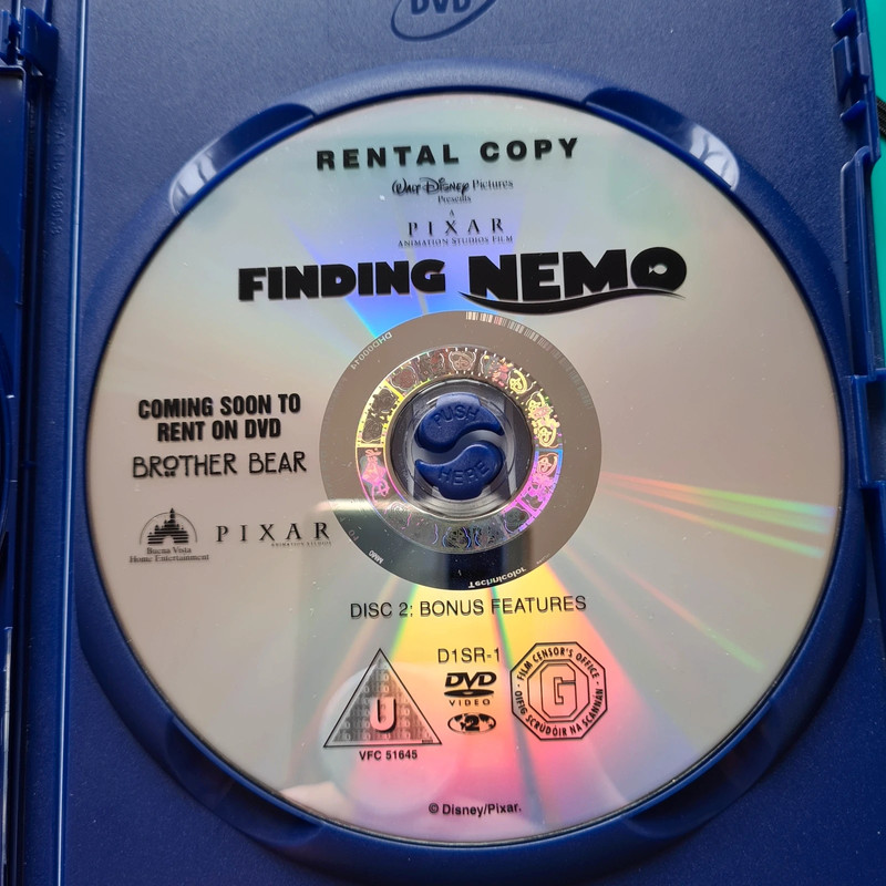 Finding Nemo DVD 2 disc version 4