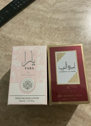 Crème corps Yara et Ameerat El Arab, brand: Lattafa, condition: New with tags, €8.50, €9.63 includes Buyer Protection