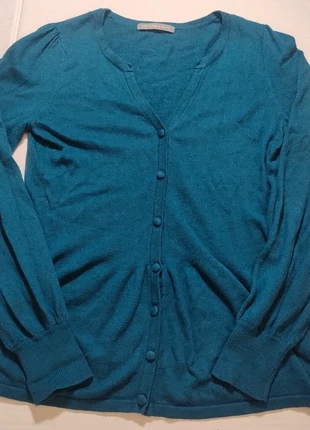 M&S Ladies Green Long Sleeve Button Up Cardigan Size 10 Merino Wool & Cotton, brand: Marks & Spencer, condition: Very good, size: S / UK 8-10, £5.00, £5.95 includes Buyer Protection