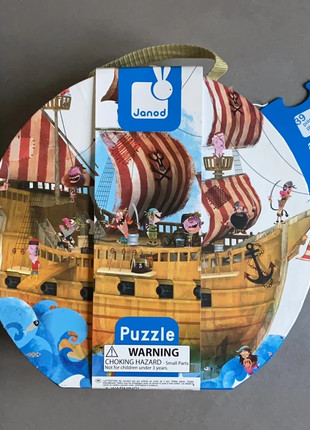 PUZZLE GÉANT Le bateau pirate