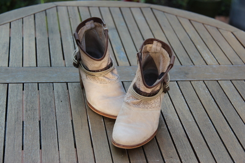 Boots beige 4