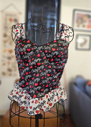 Betty Boop Corset Top, brand: Dolls Kill, condition: New with tags, size: M / 10, £6.00, £7.00 includes Buyer Protection