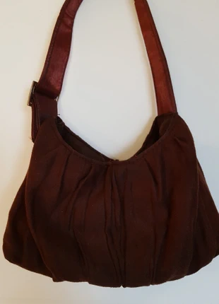 Sac en velours marron, condition: Very good, €2.00, €2.80 includes Buyer Protection