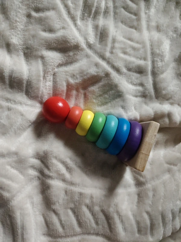 Jeu à empiler en bois type montessori - photo numéro 5