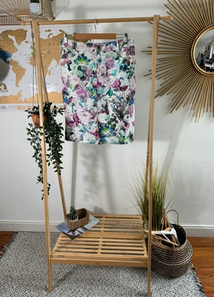 Jupe colorée Charles Vögele Taille 42 61% coton 36% polyester 3% élastane, brand: Charles Vögele, condition: Very good, size: XL / 42 / 14, €5.00, €5.95 includes Buyer Protection Pro