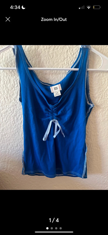 Urban Outfitters Bow Stitched Tank 1