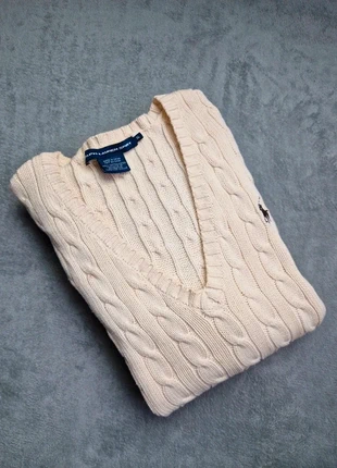 ralph lauren cable knitwear sweater pull vintage, brand: Ralph Lauren, condizioni: Nuovo senza cartellino, taglia: S / IT 40 / EU 36, €49.99, €53.19 include la Protezione acquisti