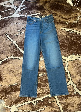 Jeans Levi’s Femme Ribcage Straight couleur bleu Taille W28 Longueur30, brand: Levi's, condition: New without tags, size: M / 38 / 10, €66.00, €70.00 includes Buyer Protection