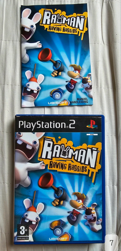 Jogo Ps2 Rayman Raving Rabbids