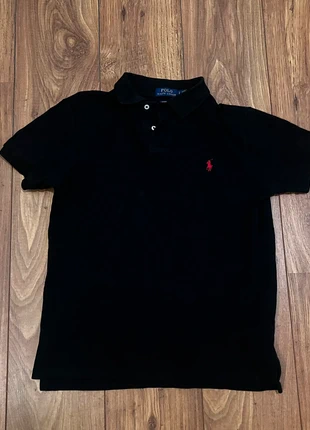 Polo Ralph Lauren – Custom Slim Fit Polo (Zwart, Maat S), merk: Ralph Lauren, staat: Heel goed, maat: S, € 15,00, € 16,45 inclusief Kopersbescherming