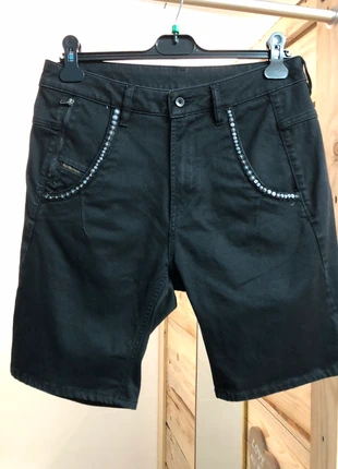 Bermuda en jean, Noir, Diesel, taille W28, brand: Diesel, condition: Very good, size: M / 38 / 10, €25.00, €26.95 includes Buyer Protection Pro