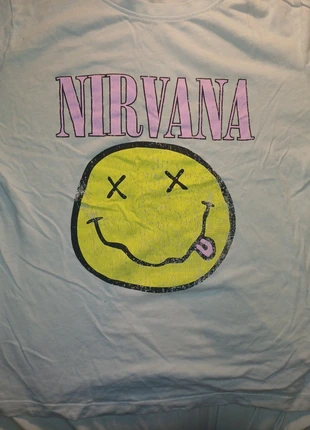 Ladies,teen,girls or anyone!!Nirvana tshirt pink, brand: Nirvana, condition: Good, size: S / UK 8-10, £1.99, £2.79 includes Buyer Protection