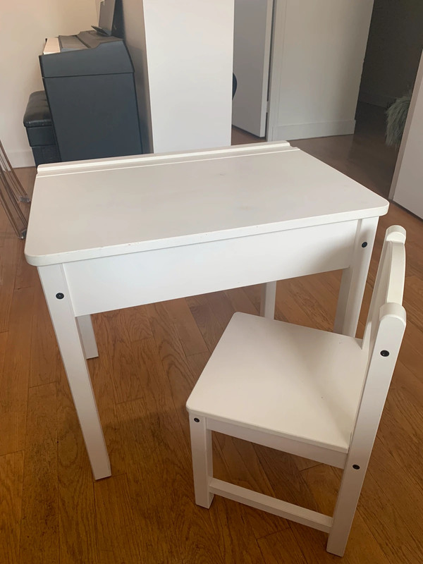 SUNDVIK Bureau enfant, blanc, 60x45 cm - IKEA