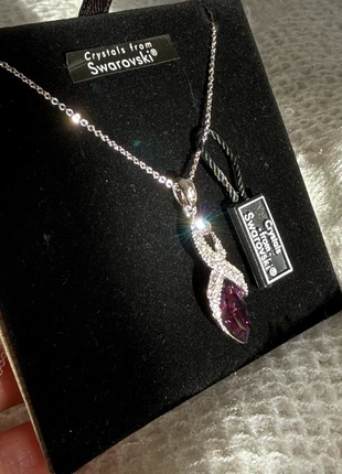Sterling Silver crystals from Swarovski necklace. Jewellery. Christmas gift., brand: Warren James, condition: New with tags, £15.00, £16.45 includes Buyer Protection