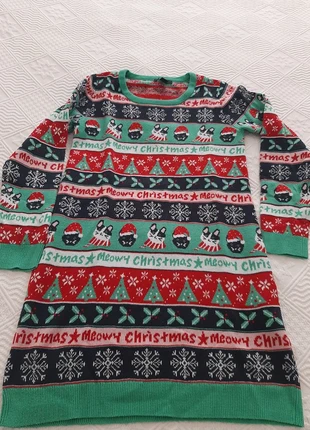 Maglione Natalizio Gatti Esmara - Meowy Christmas - Taglia S, marke: Esmara, zustand: Sehr gut, größe: S / 36 / 8, 5,00 €, 5,95 € inklusive Vinted-Käuferschutz