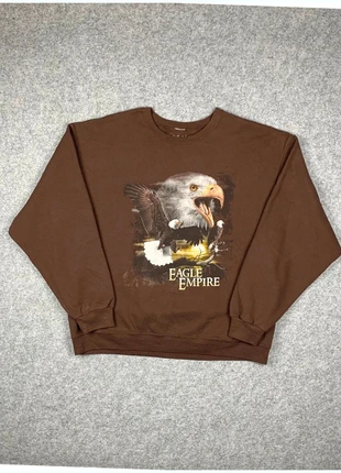 Sweat Animal Eagle print vintage 2000's y2k, état: Très bon état, taille: XXL, 14,00 €, 15,40 € Protection acheteurs incluse