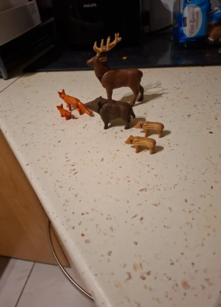 Animaux forêt playmobil, marque: Playmobil, état: Très bon état, taille: 4 ans / 104 cm, 10,00 €, 11,20 € Protection acheteurs incluse