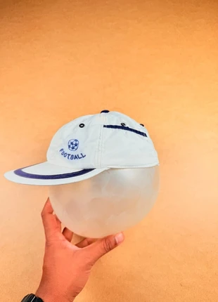 Casquette Vinatge Football Blanc et bleu / Y2K, zustand: Gut, größe: Einheitsgröße, 1,99 €, 2,79 € inklusive Vinted-Käuferschutz