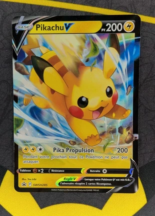 Carte Pokémon Pikachu SWSH285 promo fr, brand: Pokémon, condition: Very good, €3.99, €4.89 includes Buyer Protection