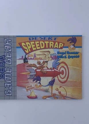 Notice Desert Speed trap Sega Game Gear, merk: Sega, staat: Goed, € 10,00, € 11,20 inclusief Kopersbescherming