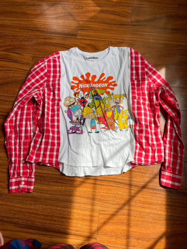 reworked Nickelodeon flannel 3