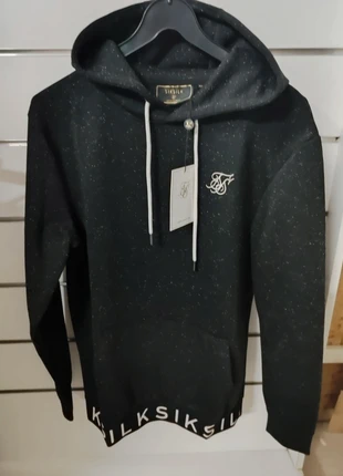 Sudadera siksilk negra con puntos hombre. Talla XS, marque: Siksilk, état: Très bon état, taille: XS, 25,00 €, 26,95 € Protection acheteurs incluse