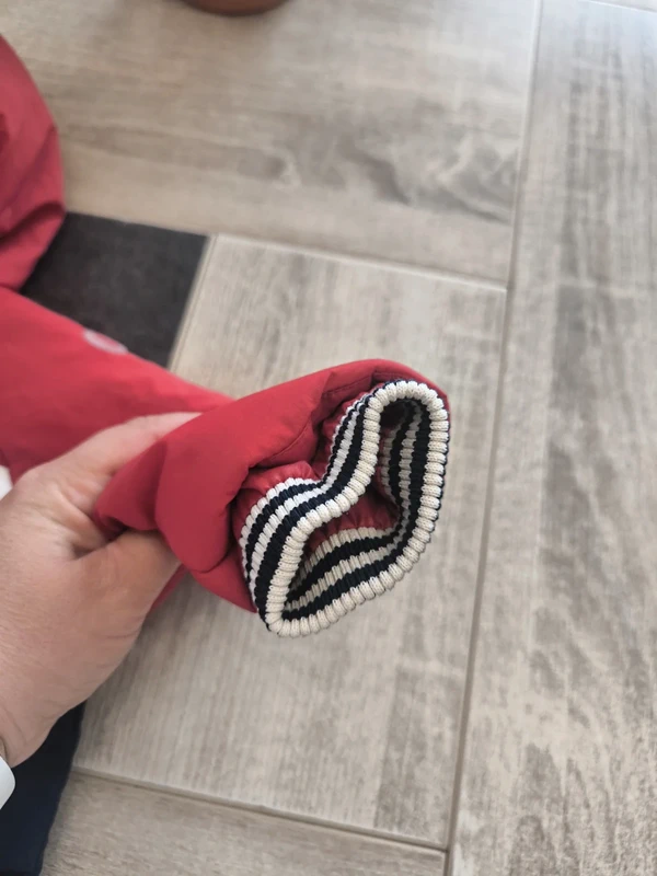 Manteau doudoune épaisse intérieur sherpa garçon 12 mois obaibi - photo numéro 7