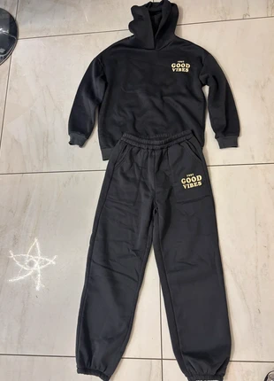 SHEIN Dark Gray Tracksuit - "1997 Good Vibes", brand: Shein, condition: Very good, size: S / 36 / 8, €8.00, €9.10 includes Buyer Protection
