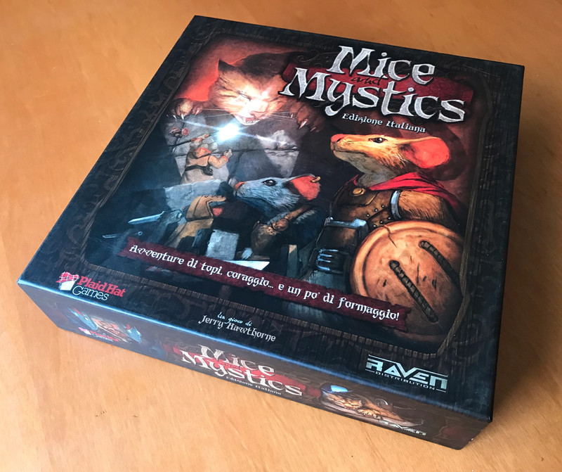 Mice and Mystics - Italiano - Prima Edizione - Raven 2013 Completo con carte promo 1