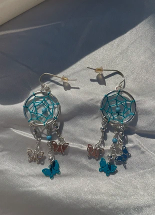 Dreamcatcher Butterfly Earrings, condition: New without tags, £6.50, £7.53 includes Buyer Protection Pro