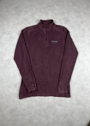 Veste polaire Columbia Half zip manches longues Marron taille xs / Fleece Columbia logo brodé, brand: Columbia, condizioni: Ottime, taglia: XS, €18.00, €19.60 include la Protezione acquisti