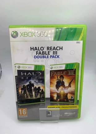 Double Pack Halo Reach Fable III Xbox 360, condizioni: Buone, €10.00, €11.20 include la Protezione acquisti