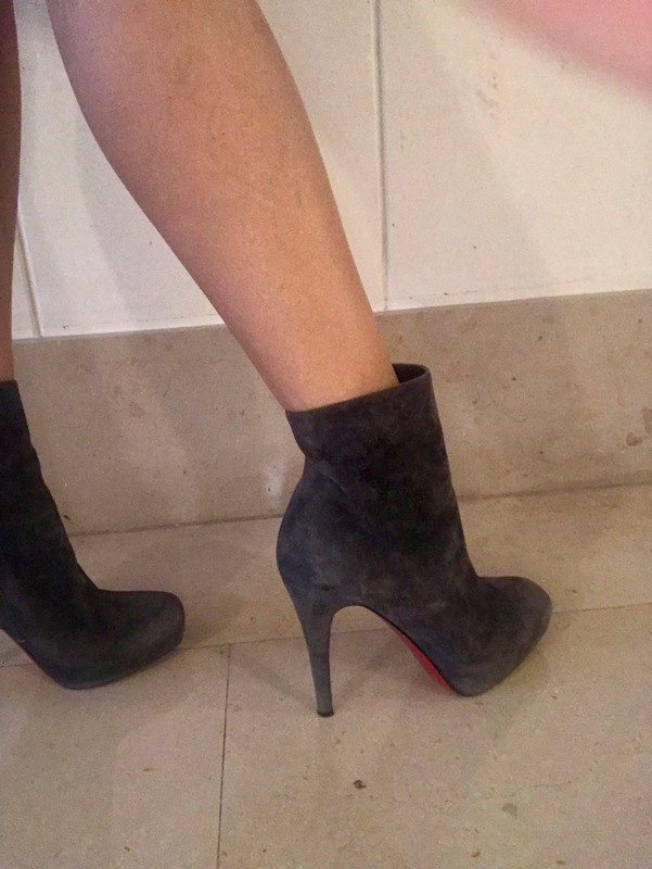 Bottines grises Christian Louboutin - Vinted Bottines grises Christian Louboutin - Vinted